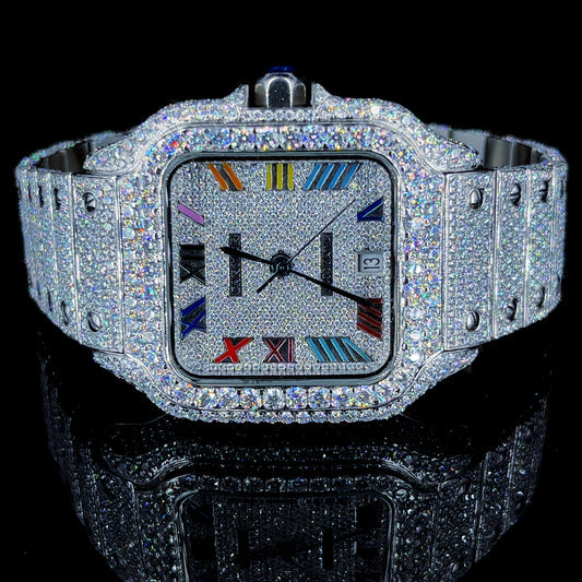 Cartier Watch ( Colorful Dial) - Diamond Time Watches